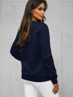 Bluza damska granatowa JS/W01Z^Ozonee Fashion