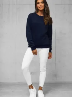 Bluza damska granatowa JS/W01Z^Ozonee Fashion