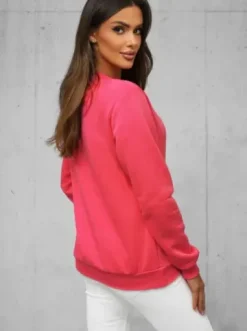 Bluza damska koralowa JS/W01/58Z^Ozonee Fashion