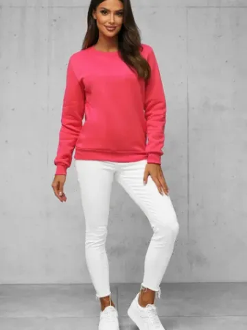 Bluza damska koralowa JS/W01/58Z^Ozonee Fashion