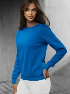 Bluza damska niebieska JS/W01Z^Ozonee Hot