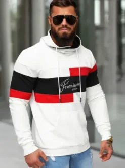 Bluza męska biała O/B7548^Ozonee Sale
