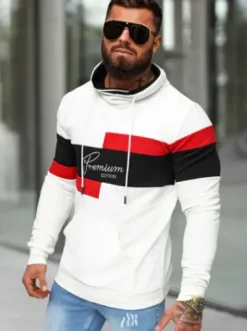 Bluza męska biała O/B7548^Ozonee Sale