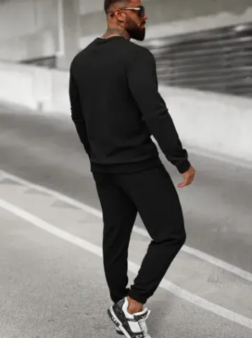 Bluza męska czarna O/D7394Z^Ozonee Best