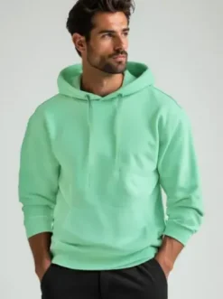 Bluza męska z kapturem miętowa JS/2009Z^Ozonee Online