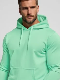 Bluza męska z kapturem miętowa JS/2009Z^Ozonee Online