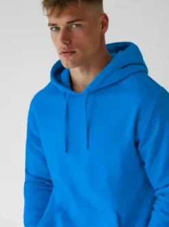 Bluza męska z kapturem niebieska JS/2009Z^Ozonee Discount