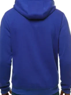 Bluza męska z kapturem rozpinana kobaltowa JS/2008^Ozonee Outlet