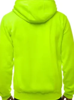 Bluza męska z kapturem rozpinana seledynowa JS/2008/72^Ozonee Fashion