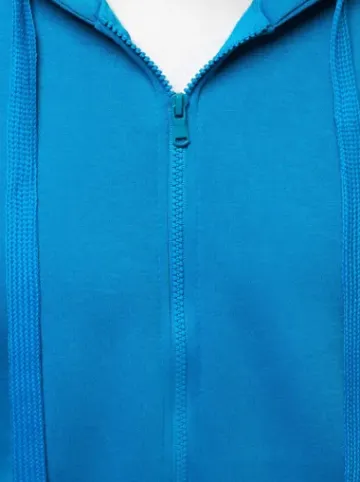 Bluza męska z kapturem rozpinana błękitna JS/2008^Ozonee Sale