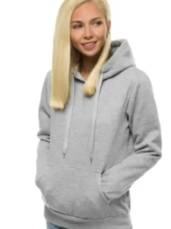 Bluza z kapturem damska szara JS/W02Z^Ozonee Sale