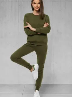 Dres damski khaki 51^Ozonee Fashion