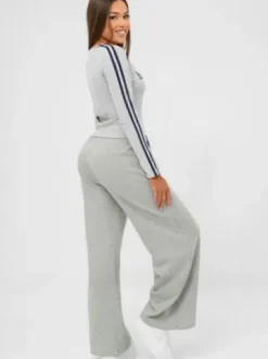 Komplet dresowy damski dwuczęściowy szary JS/M60815AB^Ozonee Hot