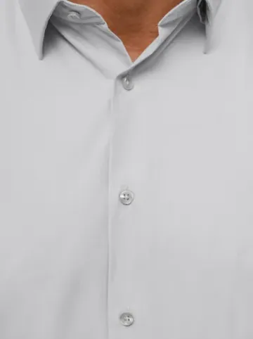 Koszula męska szara O/V118^Ozonee Fashion