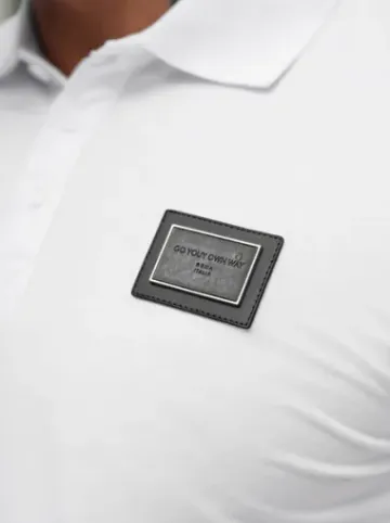 Koszulka męska polo biała NB/MT3124^Ozonee New