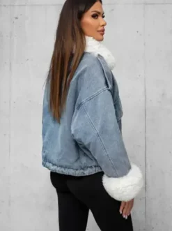 Kurtka damska jeansowa niebieska JS/11Z8219Z^Ozonee New