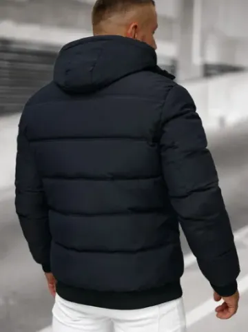 Kurtka męska pikowana granatowa JS/31M5003Z^Ozonee Hot