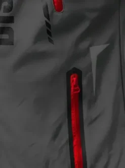 Kurtka softshell męska z kapturem szaro-czerwona JS/HH025/2BZ^Ozonee Clearance
