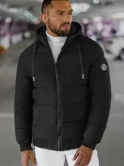 Kurtka zimowa męska czarna JS/31M5023/392Z^Ozonee New