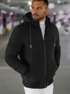 Kurtka zimowa męska czarna JS/31M5023/392Z^Ozonee New