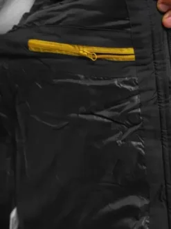 Kurtka zimowa męska pikowana czarna JS/5M3135/392^Ozonee Clearance
