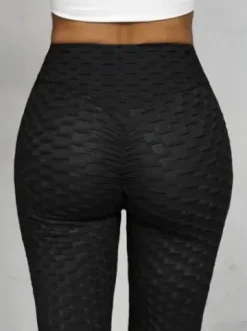 Legginsy damskie czarne JS/17K592/3^Ozonee New