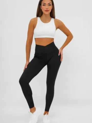 Legginsy damskie czarne JS/13K1806/3^Ozonee Hot
