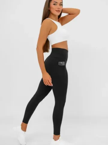 Legginsy damskie czarne JS/13K1807/3^Ozonee Hot