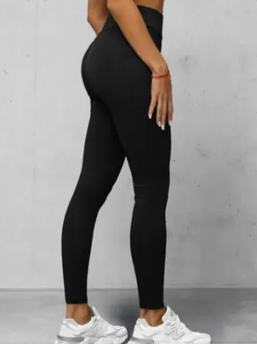 Legginsy damskie czarne JS/35K1606/3^Ozonee New