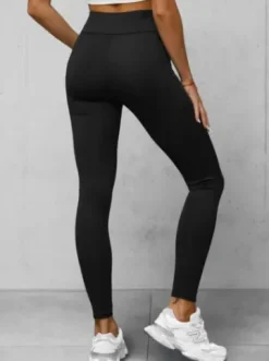 Legginsy damskie czarne JS/35K1606/3^Ozonee New