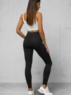 Legginsy damskie czarne JS/35K1606/3^Ozonee New