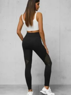 Legginsy damskie czarne JS/35K1602/3^Ozonee Best