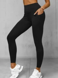 Legginsy damskie czarne JS/XY24002L^Ozonee Best