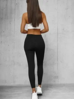 Legginsy damskie czarne O/K9-JZ^Ozonee Clearance