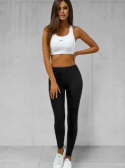 Legginsy damskie czarne JS/1001Z^Ozonee Outlet