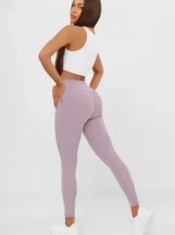 Legginsy damskie jasno-fioletowe JS/17K580/85^Ozonee Discount