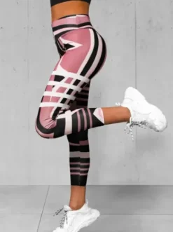 Legginsy damskie jasno-różowe O/D0010Z^Ozonee Best