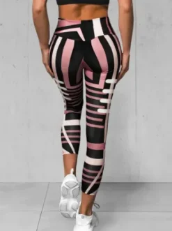 Legginsy damskie jasno-różowe O/D0010Z^Ozonee Best