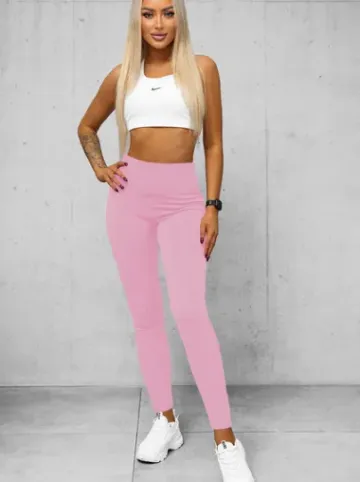 Legginsy damskie jasno-różowe O/K9-J^Ozonee Discount