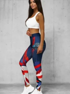 Legginsy damskie kolorowe O/20935Z^Ozonee Clearance