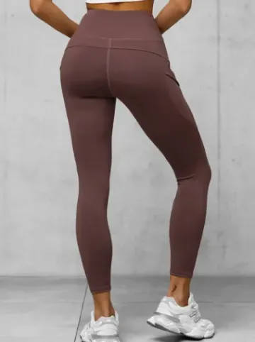 Legginsy damskie śliwkowe JS/XY24017L^Ozonee Online