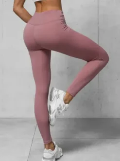 Legginsy damskie pudrowe O/A10319^Ozonee Online