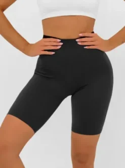 Legginsy krótkie damskie kolarki czarne JS/17K583/3^Ozonee Online