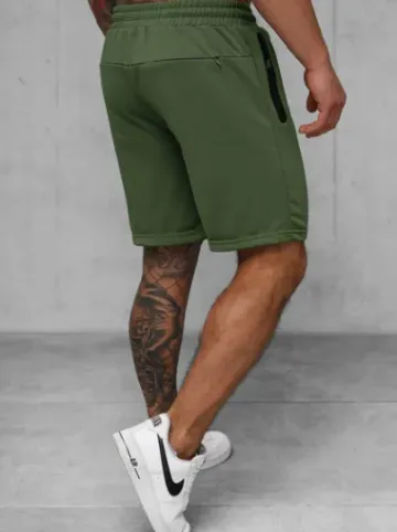 Spodenki dresowe męskie khaki JS/17K532/29^Ozonee Online