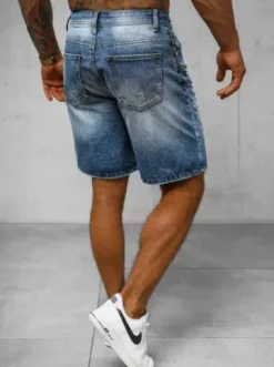 Spodenki męskie jeansowe niebieskie O/VIP/2412^Ozonee Online