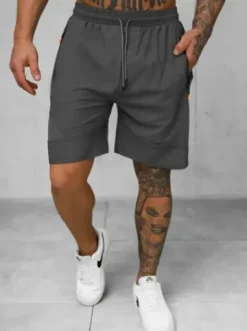 Spodenki sportowe męskie grafitowe JS/12K1801/5^Ozonee Hot