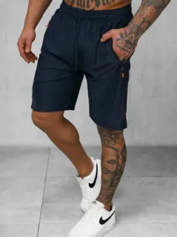 Spodenki sportowe męskie granatowe JS/12K1800/25^Ozonee Discount