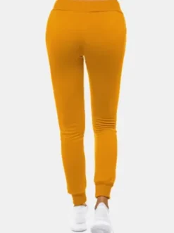 Spodnie dresowe damskie camelowe JS/CK01^Ozonee Online
