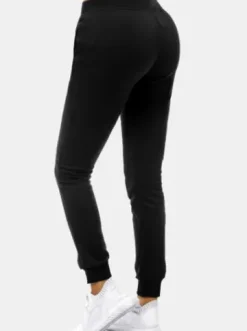 Spodnie dresowe damskie czarne JS/CK01^Ozonee New