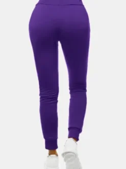 Spodnie dresowe damskie fioletowe JS/CK01/30^Ozonee Discount